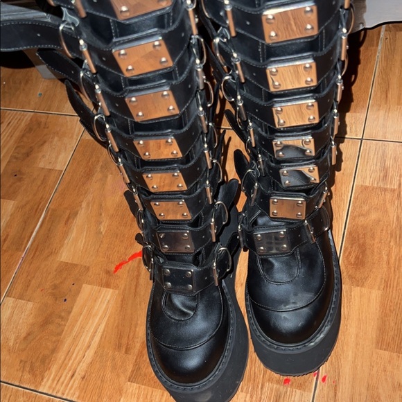 Demonia swing 815 Knee high boots - Picture 1 of 5